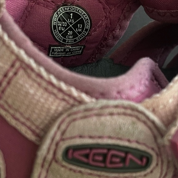 Kids KEEN Newport H2 Pink Waterproof Sandals – Size 1 US (EU 32/33) - Picture 5 of 5
